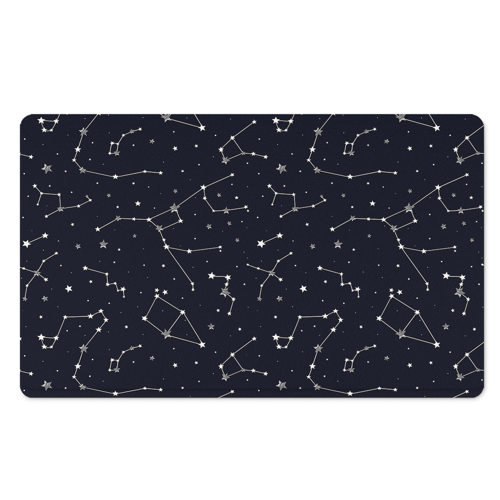 Constellation Stars Pattern Print Polyester Doormat