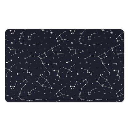 Constellation Stars Pattern Print Polyester Doormat