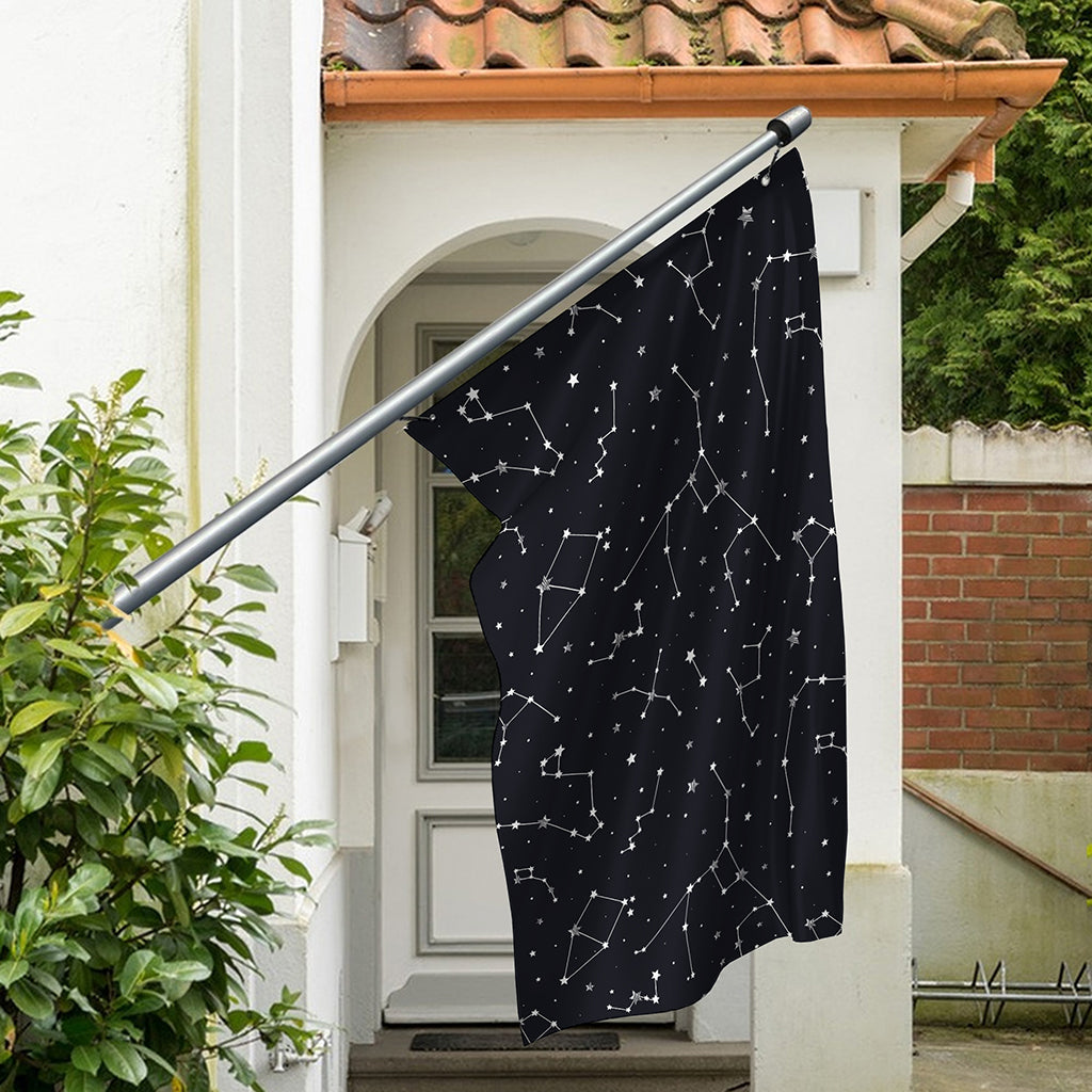 Constellation Stars Pattern Print Polyester Flag