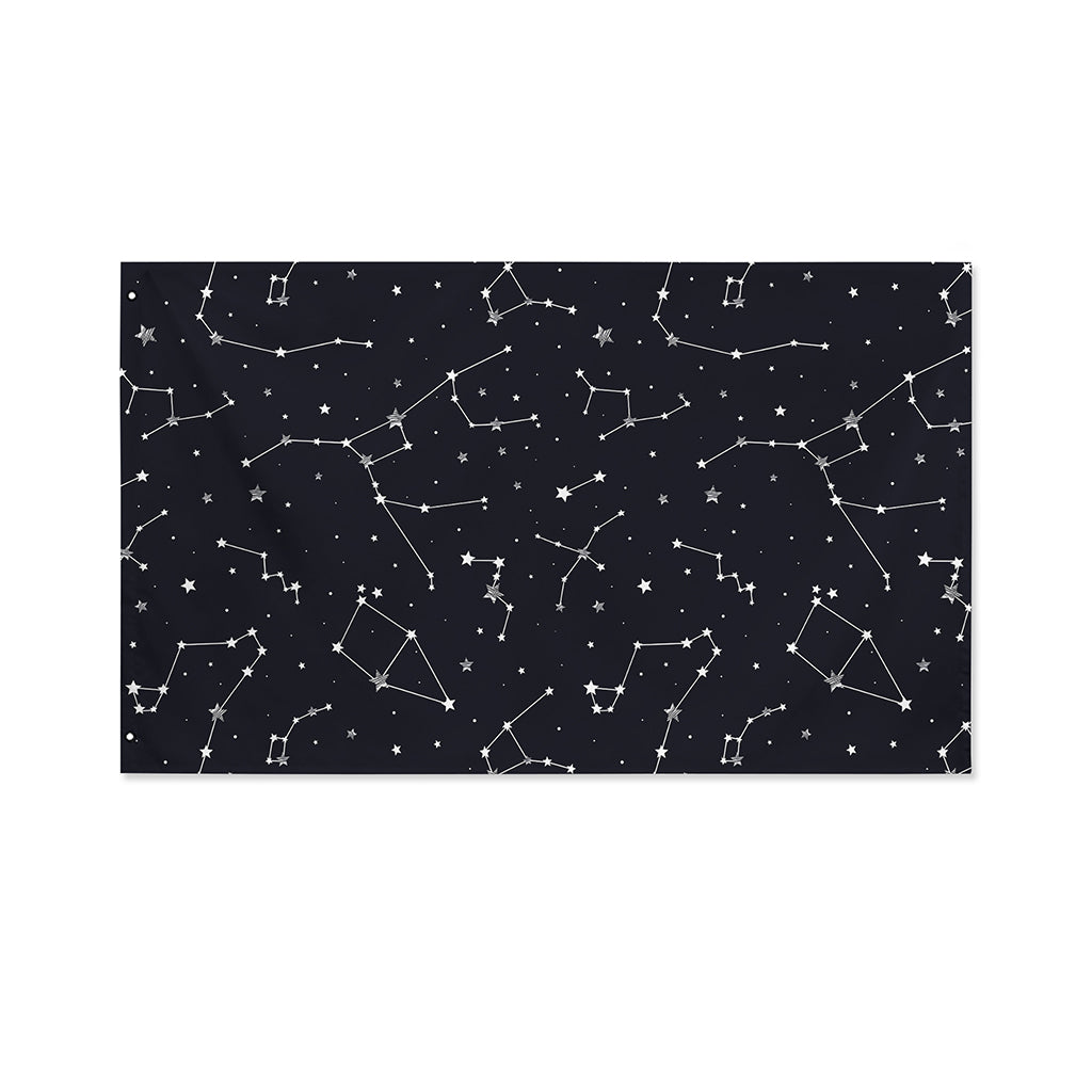 Constellation Stars Pattern Print Polyester Flag