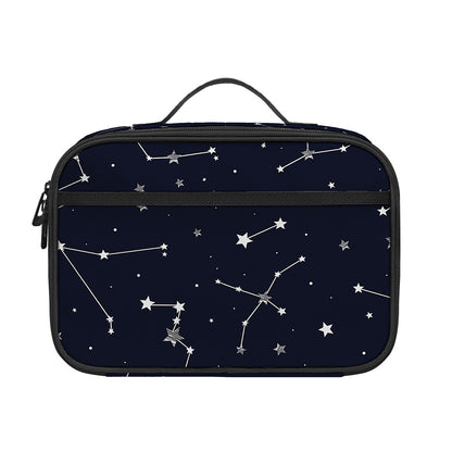 Constellation Stars Pattern Print Portable Lunch Bag