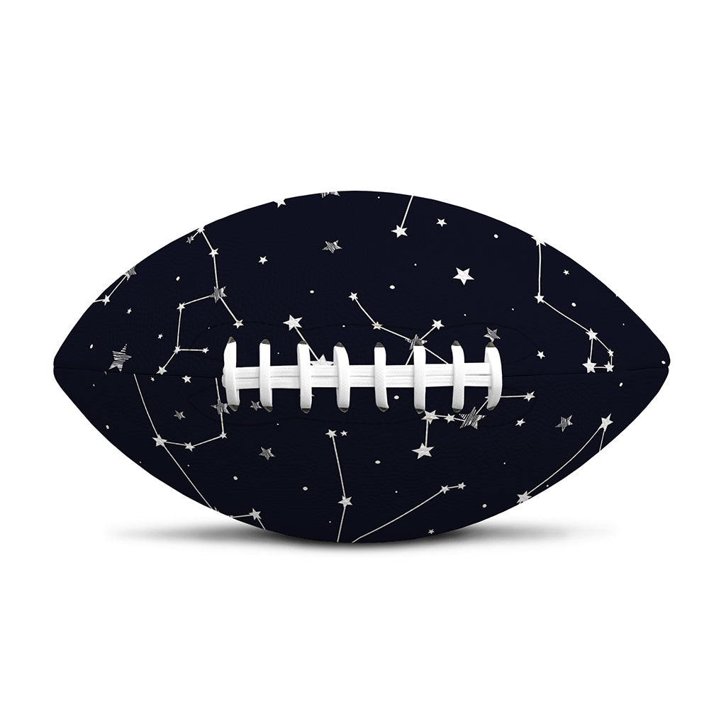Constellation Stars Pattern Print Rugby Ball