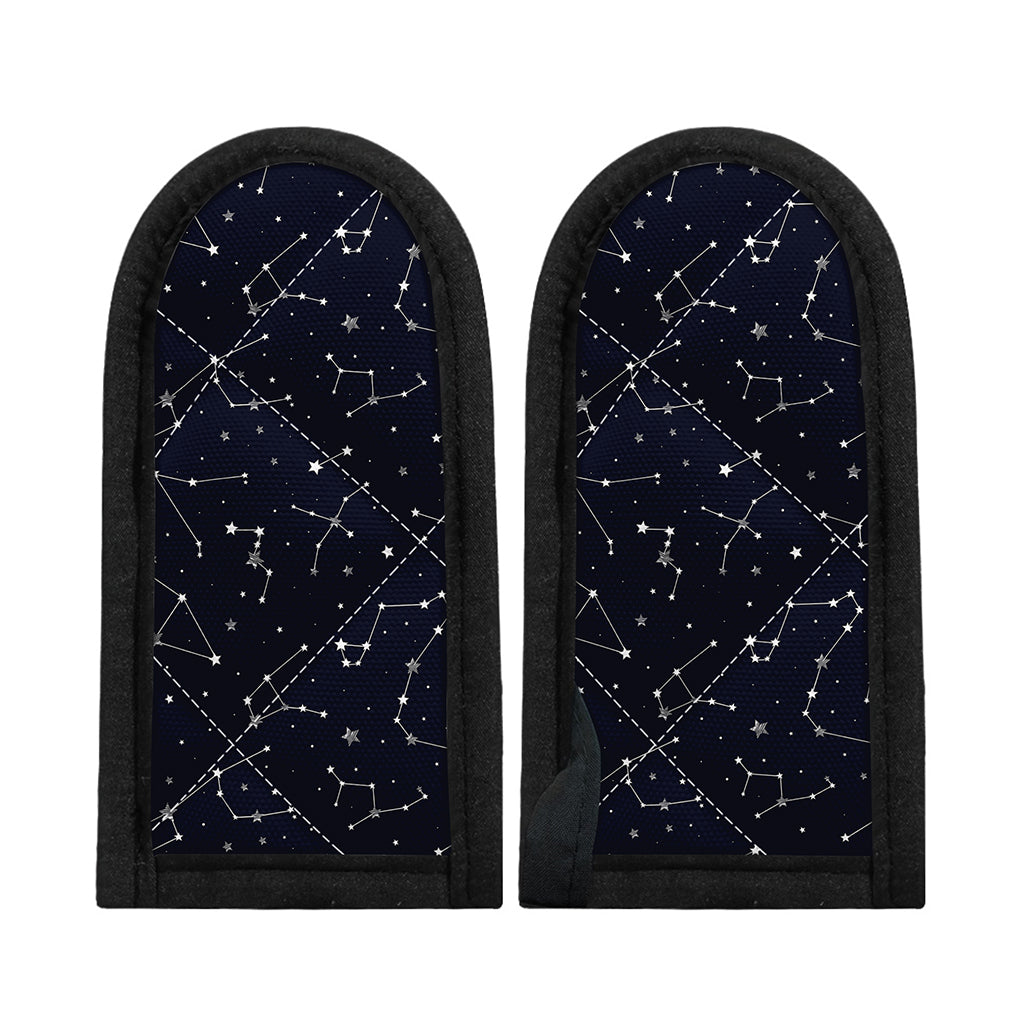 Constellation Stars Pattern Print Skillet Handle Cover