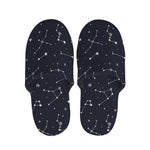 Constellation Stars Pattern Print Slippers