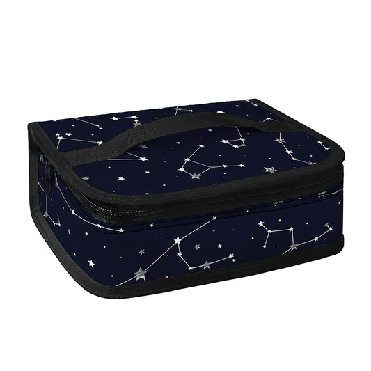 Constellation Stars Pattern Print Small Lunch Bag