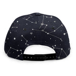 Constellation Stars Pattern Print Snapback Cap