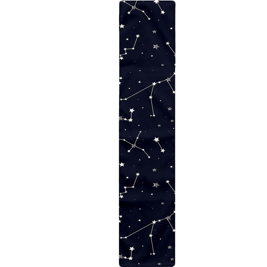 Constellation Stars Pattern Print Table Runner