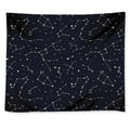Constellation Stars Pattern Print Tapestry