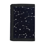 Constellation Stars Pattern Print Trifold Wallet