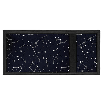 Constellation Stars Pattern Print Trifold Wallet
