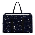 Constellation Stars Pattern Print Utility Tote Bag