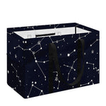 Constellation Stars Pattern Print Utility Tote Bag