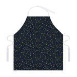 Constellation Symbols Pattern Print Adjustable Apron