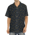Constellation Symbols Pattern Print Aloha Shirt