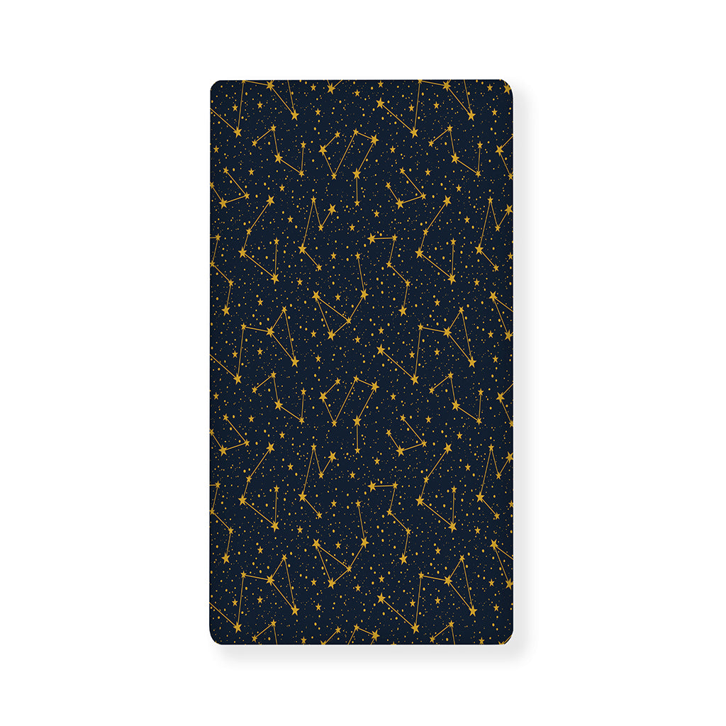 Constellation Symbols Pattern Print Baby Crib Sheet