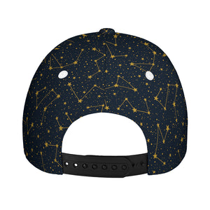 Constellation Symbols Pattern Print Baseball Cap