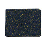 Constellation Symbols Pattern Print Bifold Wallet