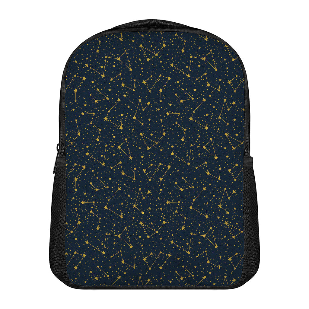 Constellation Symbols Pattern Print Casual Backpack