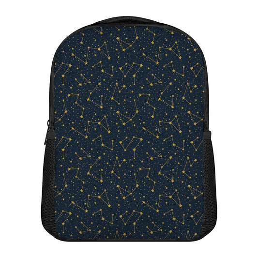 Constellation Symbols Pattern Print Casual Backpack