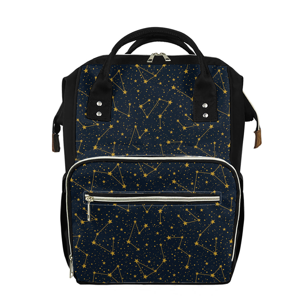 Constellation Symbols Pattern Print Diaper Bag