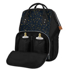 Constellation Symbols Pattern Print Diaper Bag