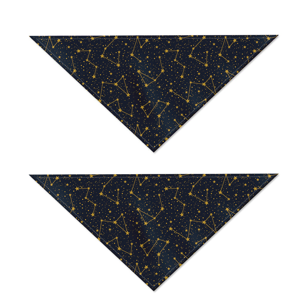 Constellation Symbols Pattern Print Dog Bandana