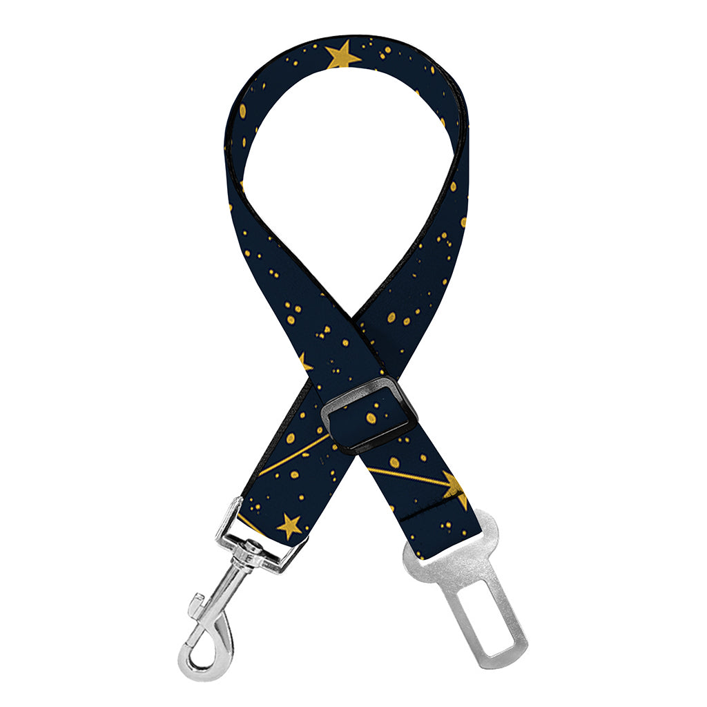 Constellation Symbols Pattern Print Dog Seat Belt