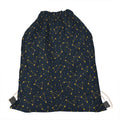 Constellation Symbols Pattern Print Drawstring Bag
