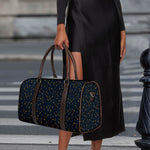 Constellation Symbols Pattern Print Duffle Bag