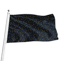 Constellation Symbols Pattern Print Flag