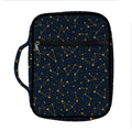 Constellation Symbols Pattern Print Front Pocket Bible Bag