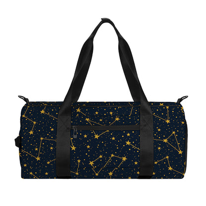 Constellation Symbols Pattern Print Gym Bag