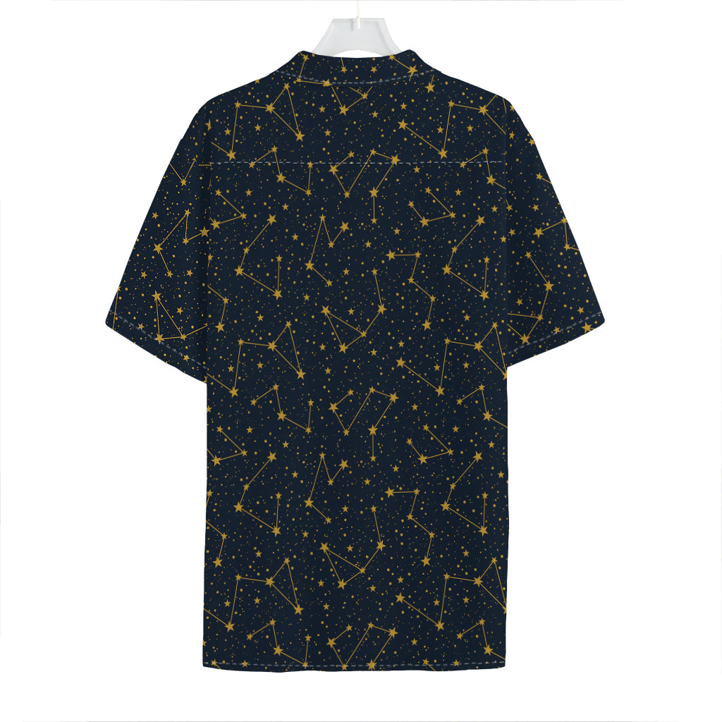 Constellation Symbols Pattern Print Hawaiian Shirt