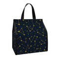 Constellation Symbols Pattern Print Insulated Lunch Tote