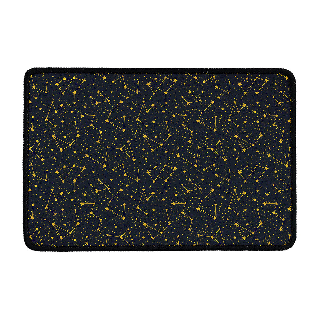 Constellation Symbols Pattern Print Kitchen Mat