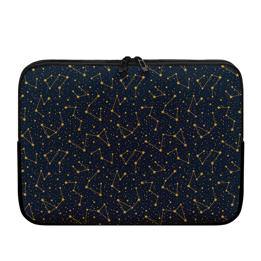 Constellation Symbols Pattern Print Laptop Sleeve