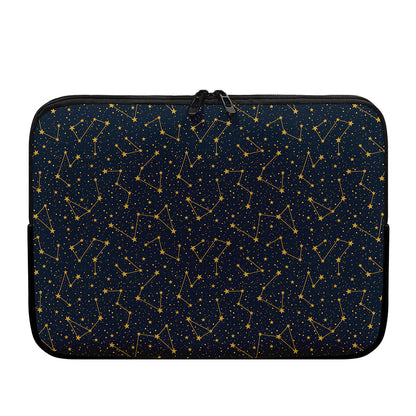 Constellation Symbols Pattern Print Laptop Sleeve