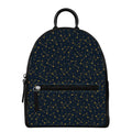Constellation Symbols Pattern Print Leather Backpack