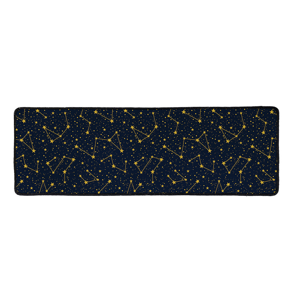 Constellation Symbols Pattern Print Long Kitchen Mat