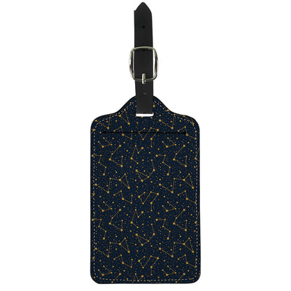Constellation Symbols Pattern Print Luggage Tag