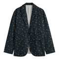 Constellation Symbols Pattern Print Men's Blazer