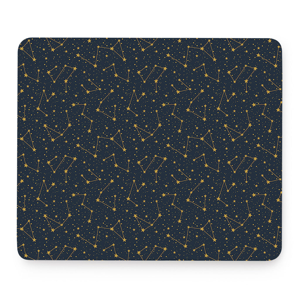 Constellation Symbols Pattern Print Mouse Pad