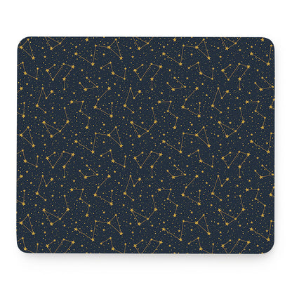 Constellation Symbols Pattern Print Mouse Pad