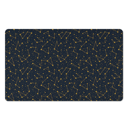 Constellation Symbols Pattern Print Polyester Doormat