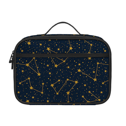 Constellation Symbols Pattern Print Portable Lunch Bag