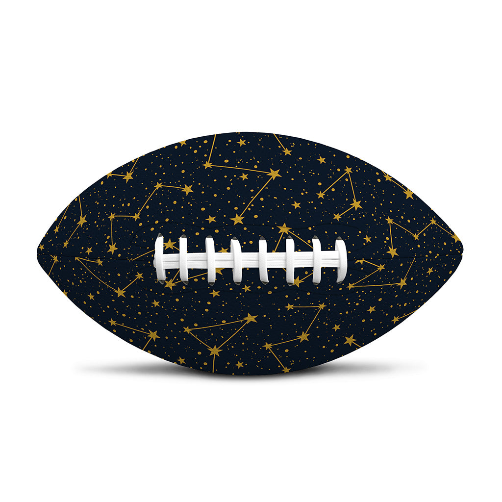 Constellation Symbols Pattern Print Rugby Ball