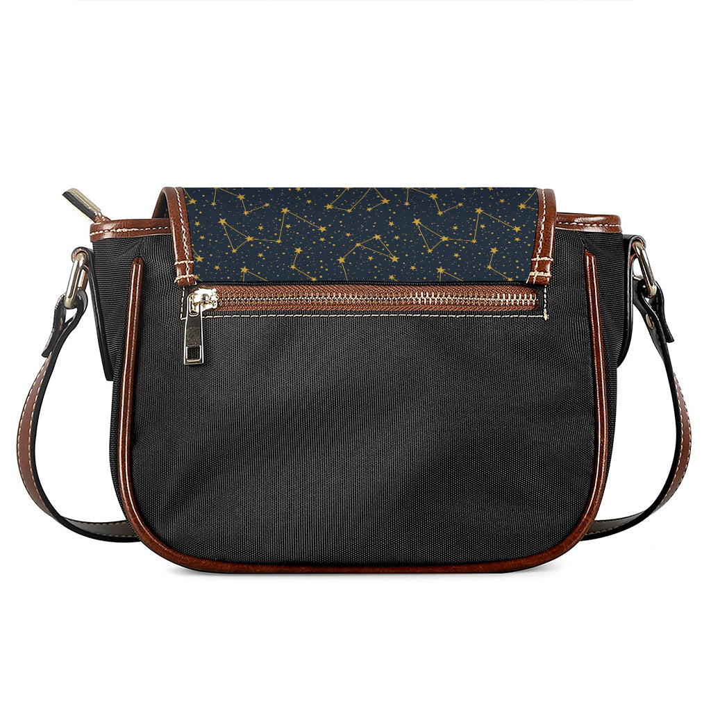 Constellation Symbols Pattern Print Saddle Bag