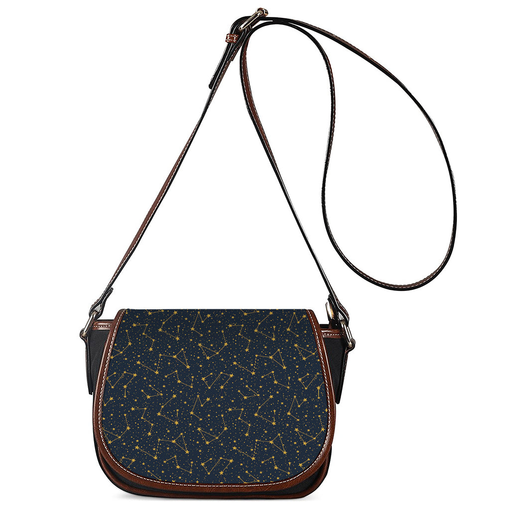 Constellation Symbols Pattern Print Saddle Bag