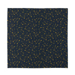 Constellation Symbols Pattern Print Silk Bandana