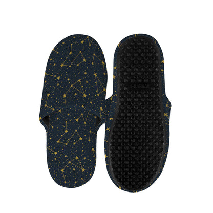Constellation Symbols Pattern Print Slippers
